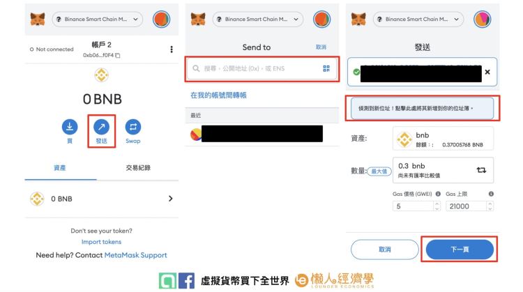 MetaMask小狐貍錢包如何入金、出金與交易（Swap）