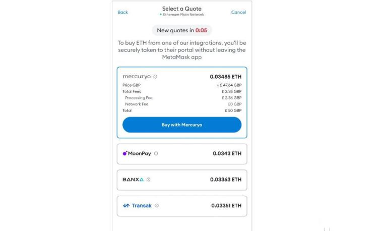 怎麼在錢包買幣？MetaMask錢包買幣教程