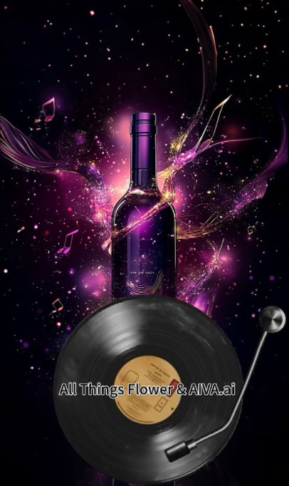 All Things Flower首創AI音樂NFT酒標 掀起智能數字化與文化融合的新高度