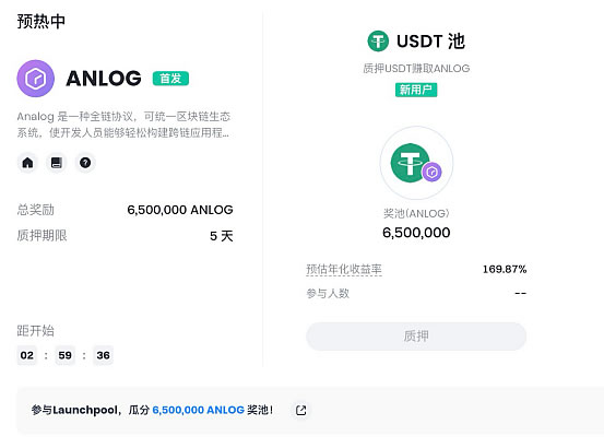 Gate.io LaunchPool新用戶ANLOG幣質押獎勵活動參與方式