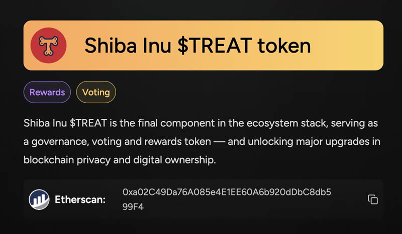 Shiba Inu Treat(TREAT)幣是什麼？TREAT幣未來價格預測