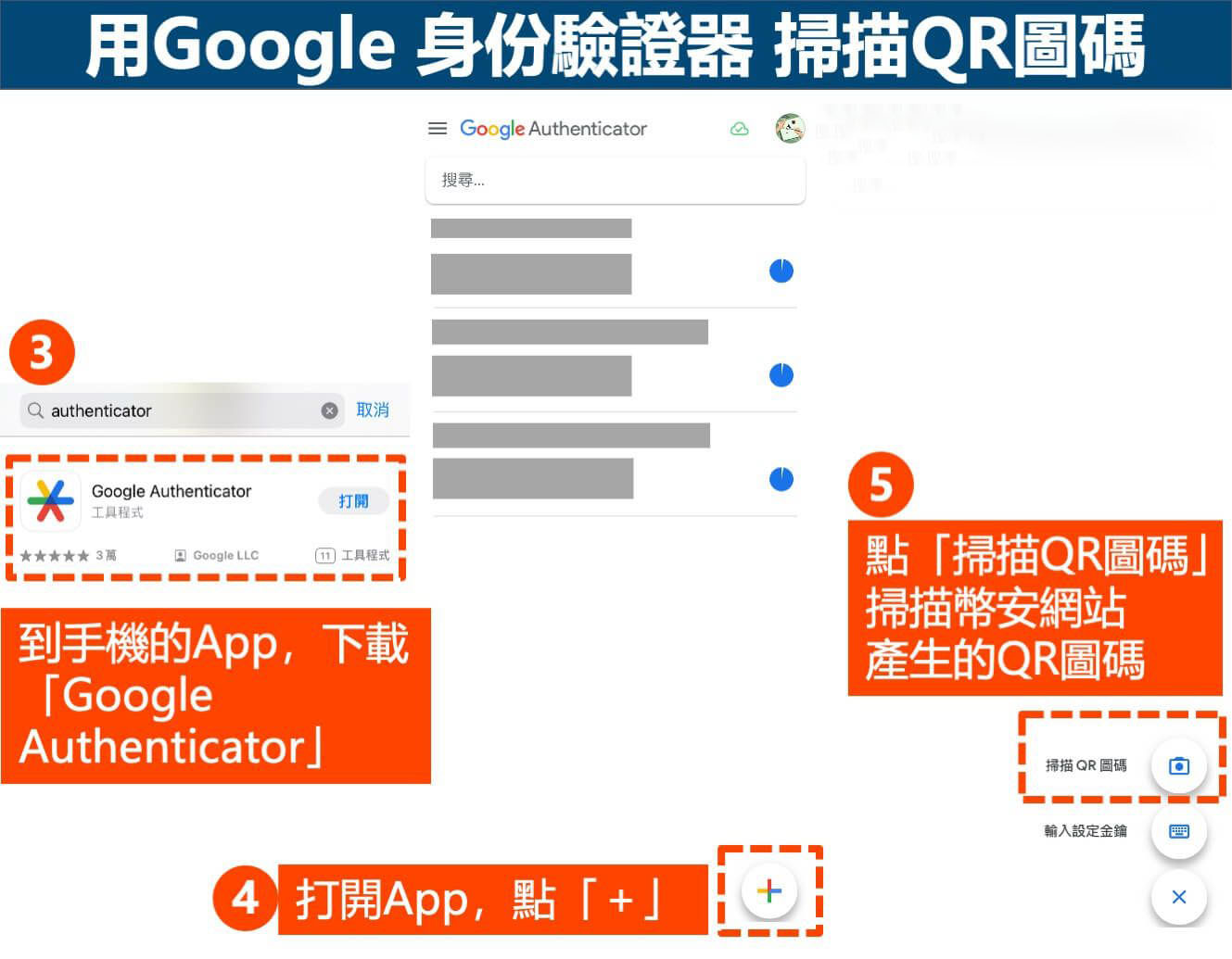 帳戶安全驗證2-啟用Google驗證器-2
