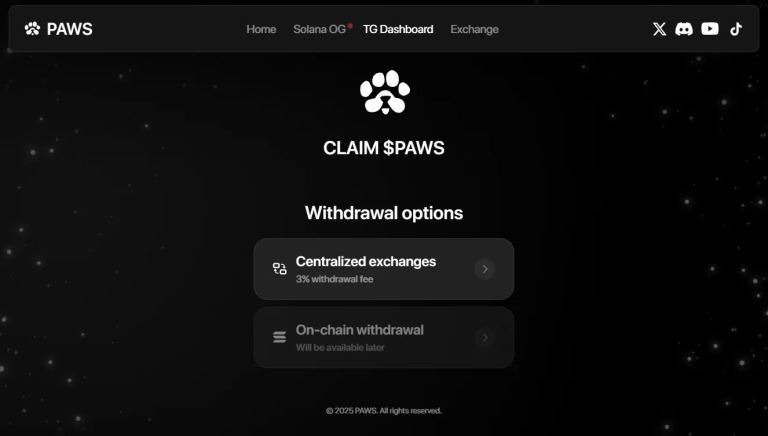 PAWS幣是什麼？PAWS幣空投怎麼領？PAWS幣空投操作教程